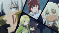 How Not to Summon a Demon Lord – L-R: Diablo, Shera, Rem, Alicia und Krebskulm