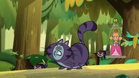 Marcus Level – Unter die bösartigen Katzen hat sich der riesige böse Kater Vipkrad (vorne) gemischt. Prinzessin Aria (hinten) ist besorgt.