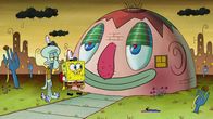 SpongeBob Schwammkopf – Squidward (l.), SpongeBob (m.)