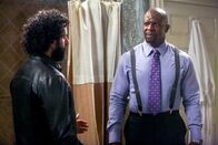 Brooklyn Nine-Nine – Jason Mantzoukas (Adrian Pimento), Terry Crews (Terry Jeffords).