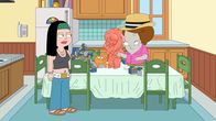 American Dad! – v.li.: Hayley, Klaus, Rogu