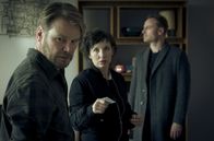 Tatort – L-R: Reno Gröning (Kai Scheve), Rubin (Meret Becker) und Karow (Mark Waschke)