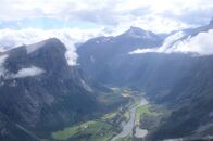 Die Geburt Europas – Fjords, Western Norway - 'Birth of Europe' flies through the Norwegian fjords at Mannen to find the cause of deadly rockfalls and tsunami's in the region.