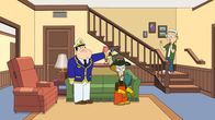 American Dad! – L-R: Stan, Roger, Jeff
