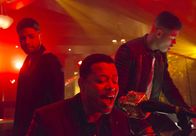 Empire – Ein ganz besonderer Auftritt: Hakeem (Bryshere Y. Gray, r.), Lucious (Terrence Howard, M.) und Jamal (Jussie Smollett, l.) ...