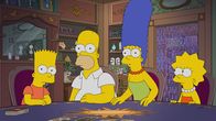 Die Simpsons – (v.l.n.r.) Bart; Homer; Marge; Lisa