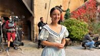 Checkerin Marina – Checkerin Marina als Zofe am Filmset des Märchenfilms "Die verkaufte Prinzessin".