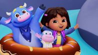 Dora – v.li.: Benny, Boots, Dora