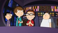 American Dad! – (v.l.n.r.) Toshi; Snot; Steve; Barry