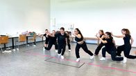 My Move – Die MY MOVE DANCECRW probt am Tag des Auftritts.