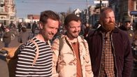 Inside Amsterdam – Daniel Aßmann (l) zusammen mit den Insidern Karl Krause und Dann Colin.