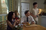 Fresh off the Boat – Constance Wu (Jessica Huang), Randall Park (Louis Huang), Forrest Wheeler (Emery Huang).