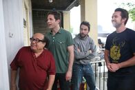It's Always Sunny in Philadelphia – L-R: Frank Reynolds (Danny DeVito), Dennis Reynolds (Glenn Howerton), Charlie Kelly (Charlie Day), Mac (Rob McElhenney)