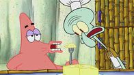 SpongeBob Schwammkopf – L-R: Patrick, Squidward
