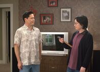 Fresh off the Boat – Eddie Huang (Hudson Yang, l.); Horace (Jimmy O. Yang, r.)