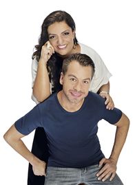 SWR3 Morningshow – Moderatoren Anneta Politi und Kemal Goga.