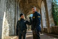 FBI: Special Crime Unit – L-R: Hailey Upton (Tracy Spiridakos) and Special Agent Omar Adom 'OA' Zidan (Zeeko Zaki)