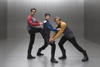 Bullyparade - Der Film – L-R: Schrotti (Rick Kavanian), Mr. Spuck (Michael 'Bully' Herbig), Captain Kork (Christian Tramitz)