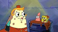 SpongeBob Schwammkopf – L-R: Mrs. Puff, Patrick, SpongeBob