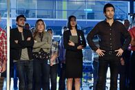 Salvation – (v.l.n.r.) Liam Cole (Charlie Rowe); Jillian Hayes (Jacqueline Byers); Karissa (Josette Jorge); Darius Tanz (Santiago Cabrera)