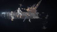 Flucht ins All – Astronauten bereiten die Konstruktion des Arc-Schiffs vor, während sie sich mit Stationen rund um das Schiff verbinden
