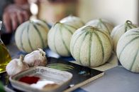 Zu Tisch ... – Die Cavaillon-Melone ist eine sehr beliebte Sommerfrucht in ganz Frankreich.