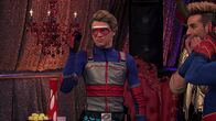 Henry Danger – L-R: Henry Hart (Jace Norman), Frankini (Frankie Grande)