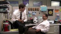 Workaholics – l-r: Adam DeMamp (Adam DeVine), Montez Walker (Erik Griffin)