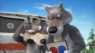 Mascha und der Bär – Ein rätsel für die Wölfe.