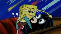 SpongeBob Schwammkopf – L-R: SpongeBob, Mrs. Puff