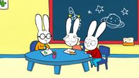 Simon – In der Schule beobachten Ferdinand (l.) und Simon (r.), wie sich Lou plötzlich kratzen muss. Wie sich herausstellt, hat Lou Läuse.