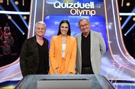 Quizduell - Olymp – Moderatoren und Komiker.