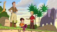 Tom – Tom ist weg! Misses Hamilton, Tip und Wanda sind verzweifelt.