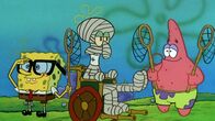 SpongeBob Schwammkopf – L-R: SpongeBob, Squidward, Patrick