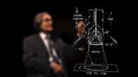 Spacetime – Ein Raum-Zeit-Diagramm veranschaulicht die Struktur eines Schwarzen Lochs - von der Singularität im Inneren bis zum Ereignishorizont, an dem keine Information mehr entkommt.