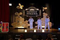Modern Family – L-R: Cameron Tucker (Eric Stonestreet), Beekeeper (Stefan Poole), Beekeeper (Grady Harrell)