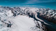 Mit dem Zug durch ... – Die Südalpen erstrecken sich fast über die gesamte Länge der Südinsel.