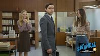 Nymphomaniac: Vol. II – L-R: Sekretärin (Felicity Gilbert), Jerôme (Shia LaBeouf), Joe (Stacy Martin).