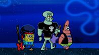 SpongeBob Schwammkopf – L-R: SpongeBob, Squidward, Patrick