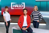 Hallo Österreich – L-R: Lilian Moschen, Philipp Maschl, Mariella Gittler.
