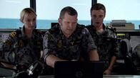 Sea Patrol – l-r: Lieutenant Kate McGregor (Lisa McCune), Chief Petty Officer Andy 'Charge' (John Batchelor), Ryan White (Dominic Deutscher)