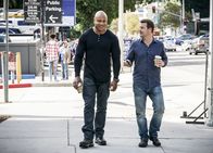 Navy CIS: L.A. – "A Diamond in the Rough" -- Pictured: LL COOL J (Special Agent Sam Hanna) and Chris O\'Donnell (Special Agent G. Callen). The NCIS team investigates the home invasion of Navy Captain Dean Hadlow (Christopher Goodman), who was entertaining his friend, General Omer Abidi (Ravi Kapoor) of Pakistan, when robbers successfully stole money, jewelry and highly classified information. Also, Deeks and Kensi interview candidates to manage the bar, on NCIS: LOS ANGELES, Sunday, Nov. 25 (9:30-10:30 PM, ET/9:00-10:00 PM, PT) on the CBS Television Network. Photo: Sonja Flemming/CBS Ã?