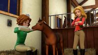 Wendy – Kritisch beobachtet Wendy ihre Freundin beim Füttern des verwaisten Fohlens. Ob Bianca auch alles richtig macht?