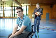 SOKO Donau – (v.li.) Christopher Schärf (Sebastian Knapp), Stefan Jürgens (Carl Ribarski).
