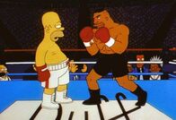 Die Simpsons – Homer tritt gegen den Weltmeister Tatum an.