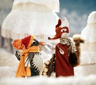 Unser Sandmännchen – Herr Fuchs und Frau Elster treffen sich im Märchenwald.