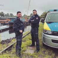 Auf Streife – Paul (l.); Stefan (r.)