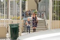 Colony – COLONY -- "Preoccupation" Episode 201 -- Pictured: (l-r) Isabella Crovetti-Cramp as Grace Bowman, Sarah Wayne Callies as Katie Bowman -- (Photo by: Jack ZemanUSA Network)