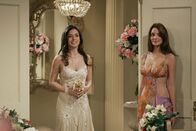 Two and a Half Men – L-R: Mia (Emmanuelle Vaugier), Kandi (April Bowlby)