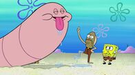 SpongeBob Schwammkopf – L-R: Alaskan Bull Worm, Fred, SpongeBob
